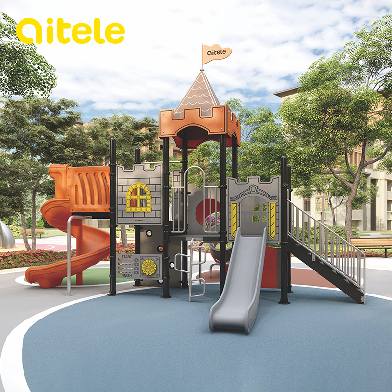 Castelo infantil série II playground ao ar livre KC-06501